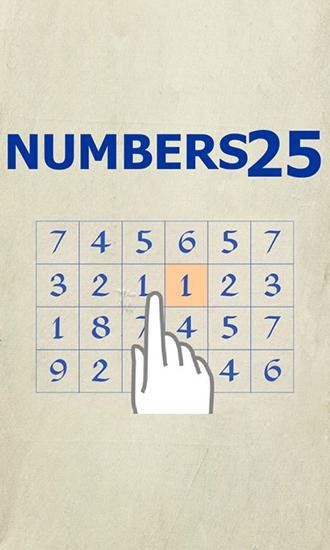 game pic for Numbers 25